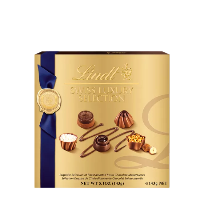 Chocolates Lindt Swiss selection 143g